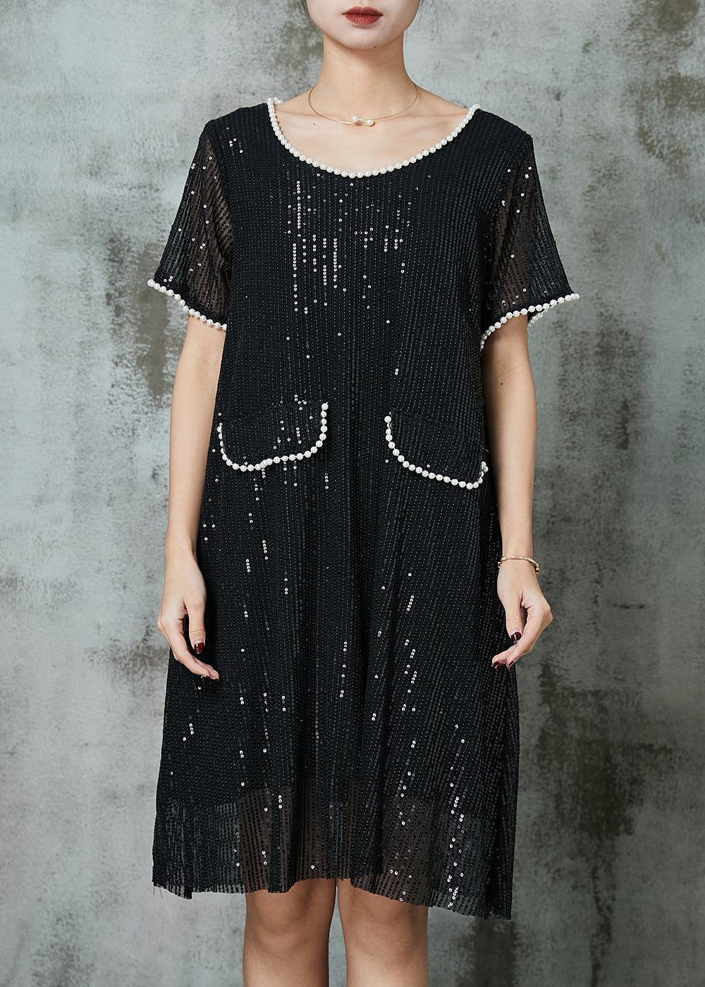 A Vintage Style Dress with Delicate Timeless Details
