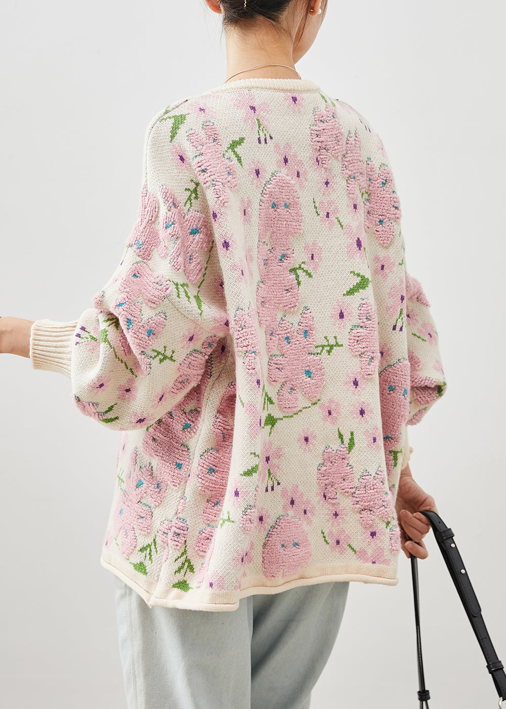 A Vintage Style Cardigan with Delicate Timeless Details