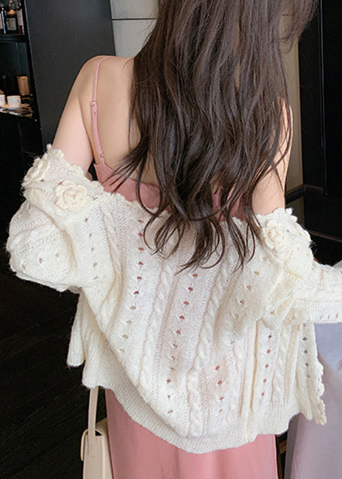 A Vintage Style Cardigan with Delicate Timeless Details