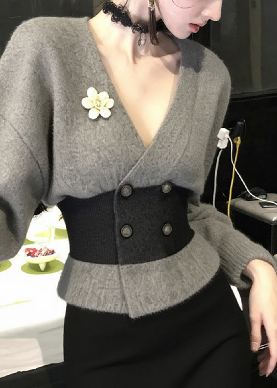 Well Tailored Coat with a Graceful Silhouette
