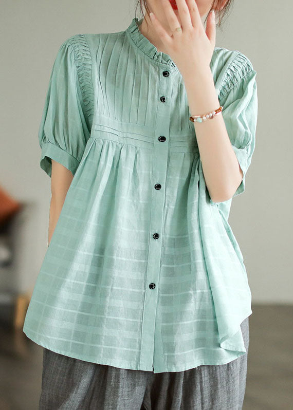 A Vintage Style Shirt with Delicate Timeless Details