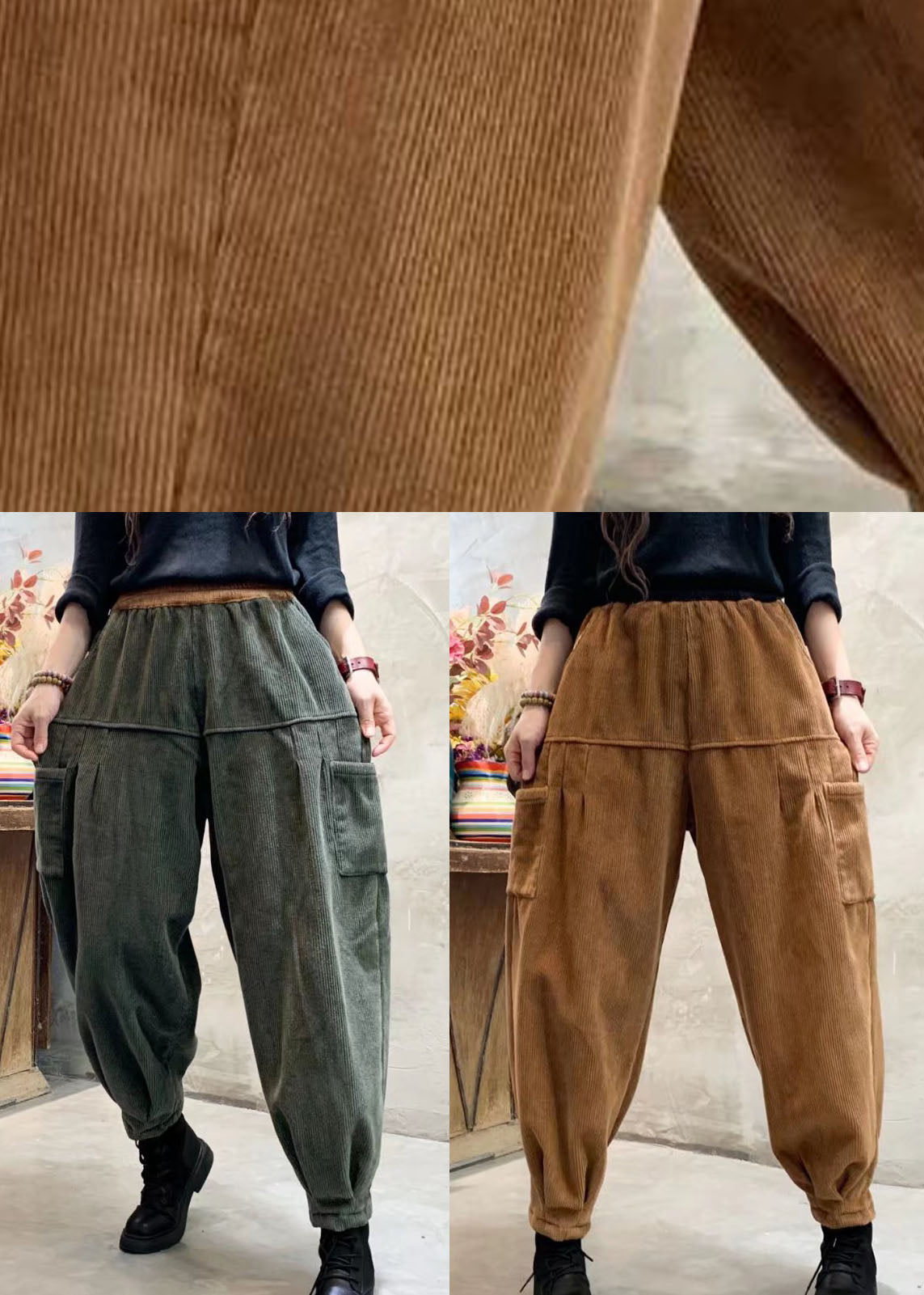 Well Tailored Pants with a Graceful Silhouette
