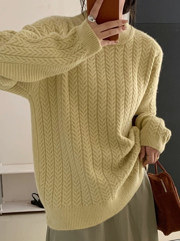 Beautifully Finished Sweater in a Timeless Design