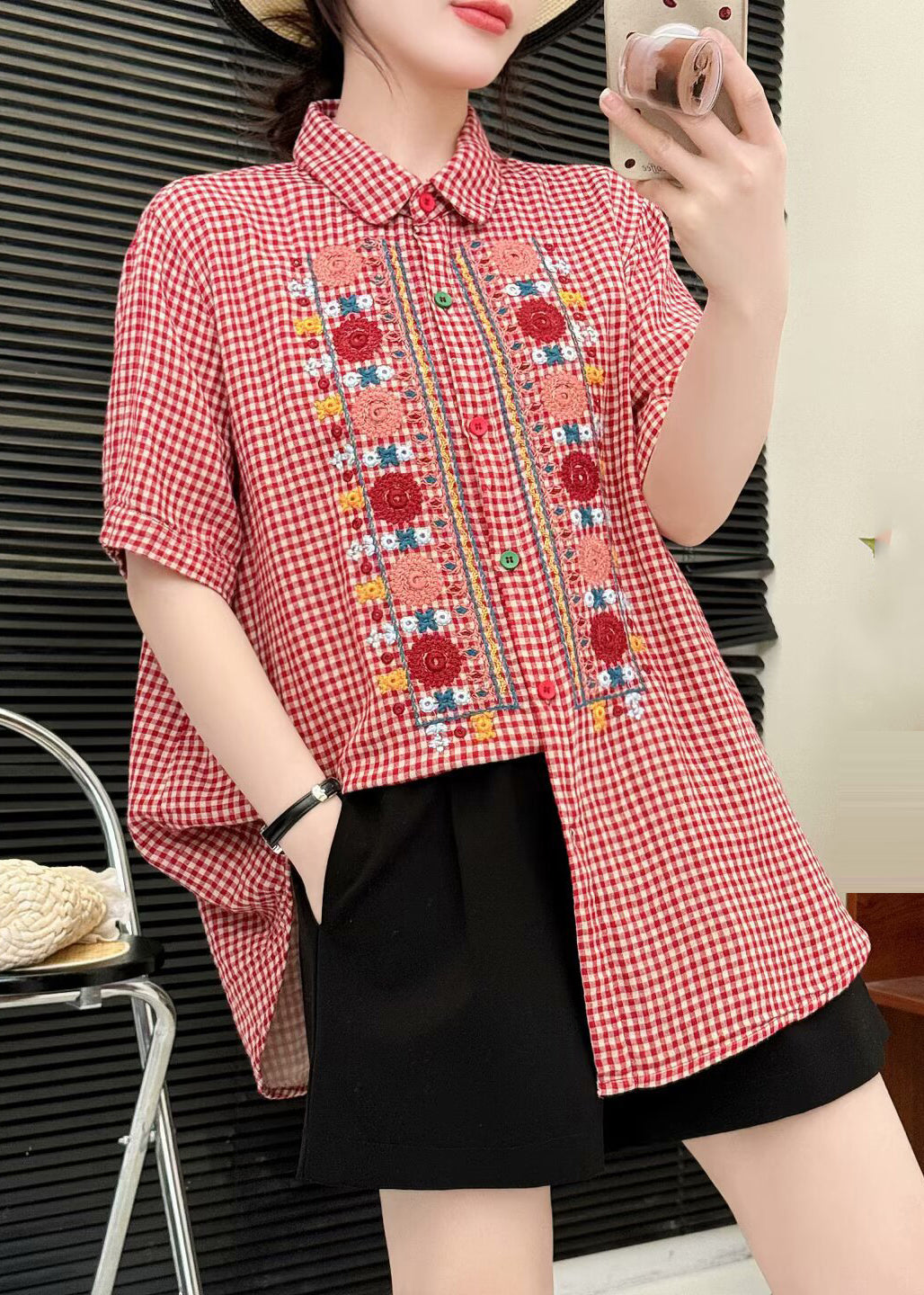 Classic Vintage Top with a Flattering Fit