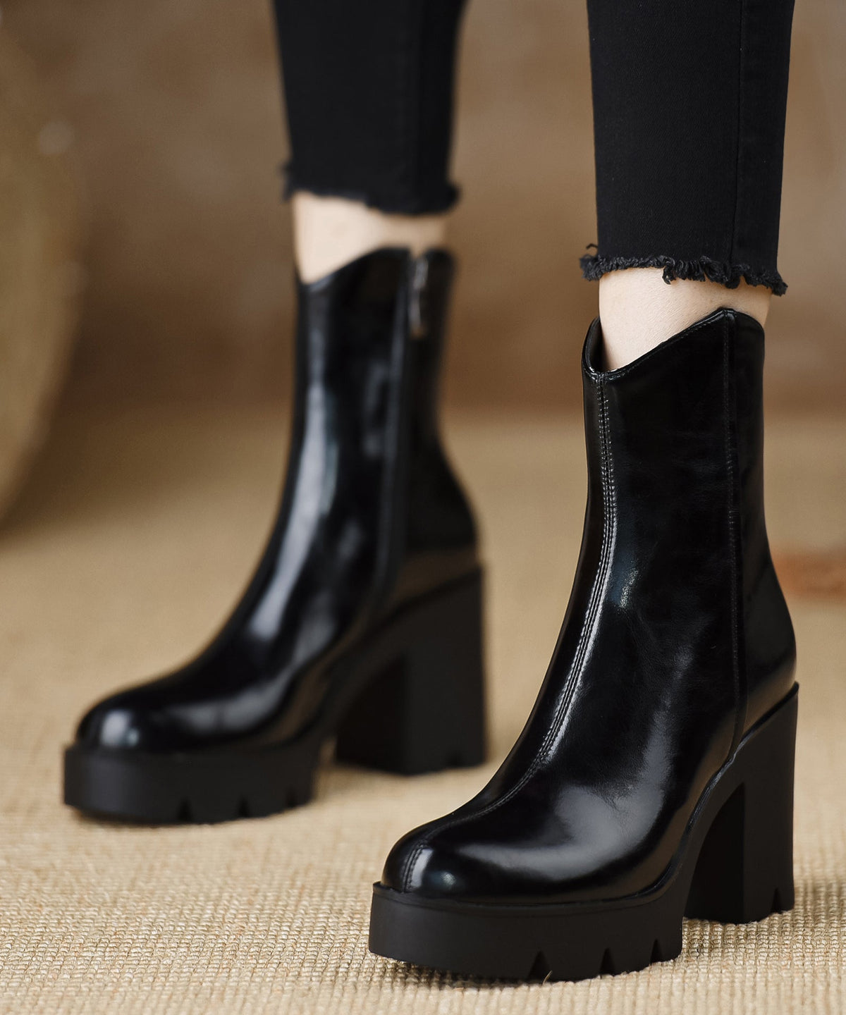 Vintage Inspired Orthopedic Boots