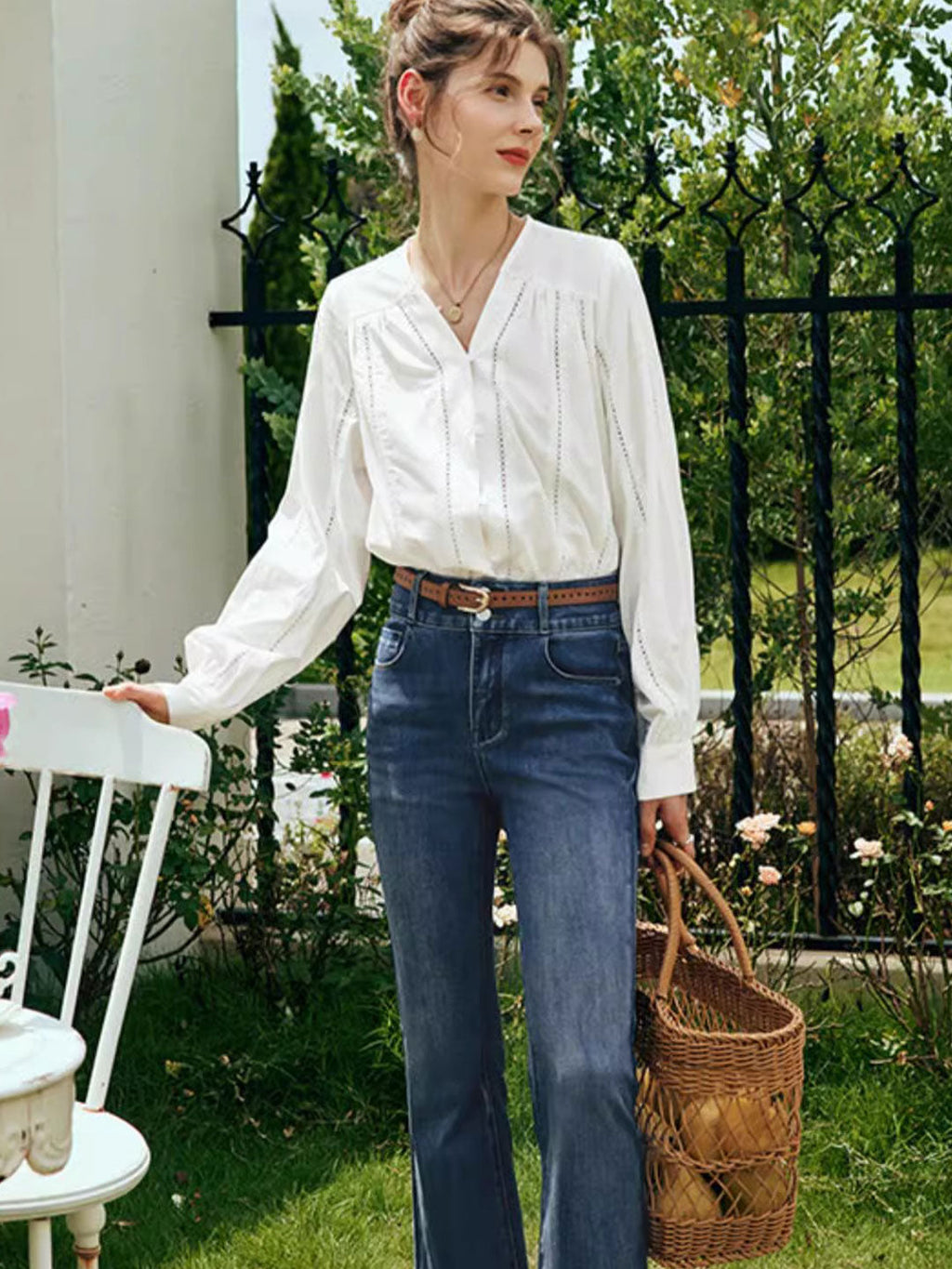 Vintage Inspired Top with a Contemporary Edge