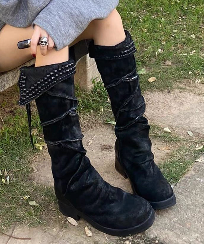 Vintage Inspired Orthopedic Boots