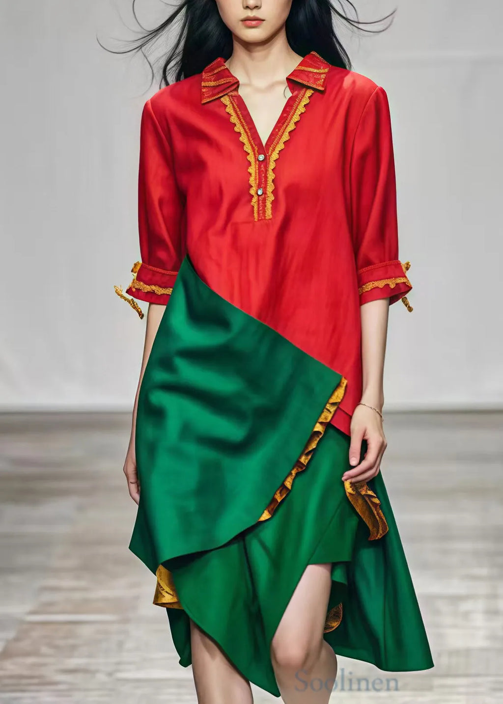 Well Tailored Dress with a Graceful Silhouette