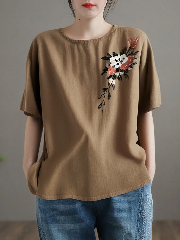 A Vintage Style Shirt with Delicate Timeless Details