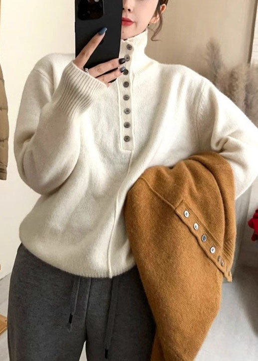 Beautifully Finished Sweater in a Timeless Design