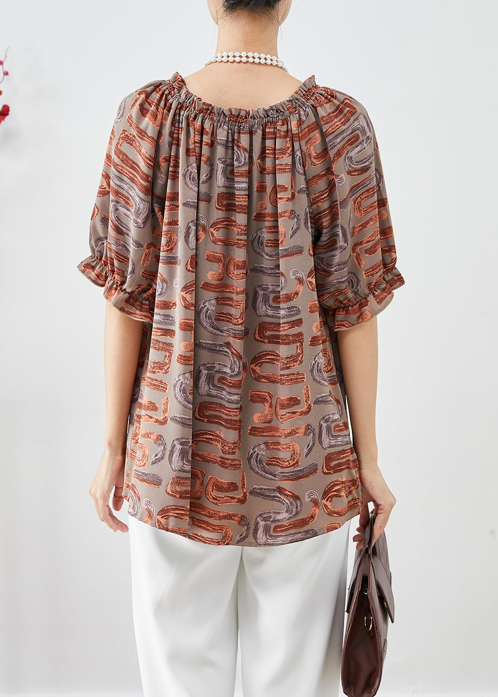 A Vintage Style Blouse with Delicate Timeless Details