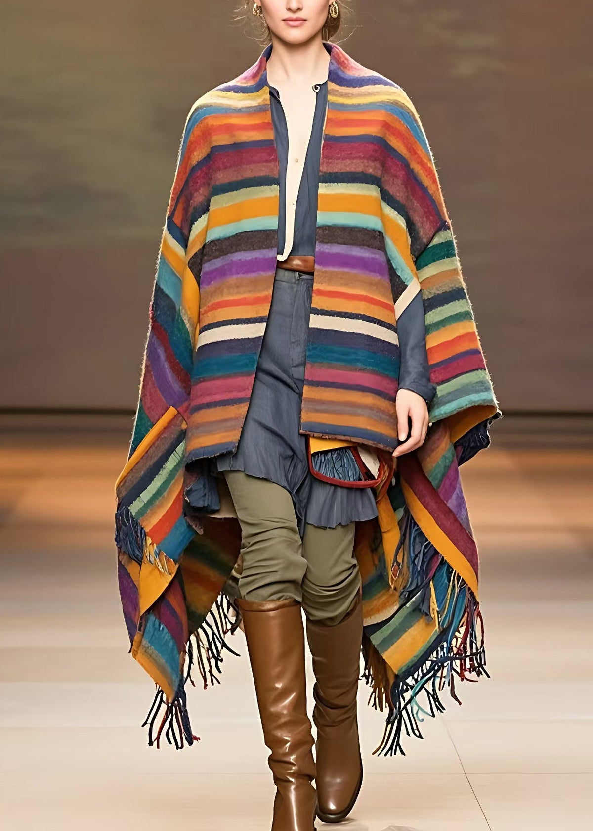 Well Tailored Coat with a Graceful Silhouette