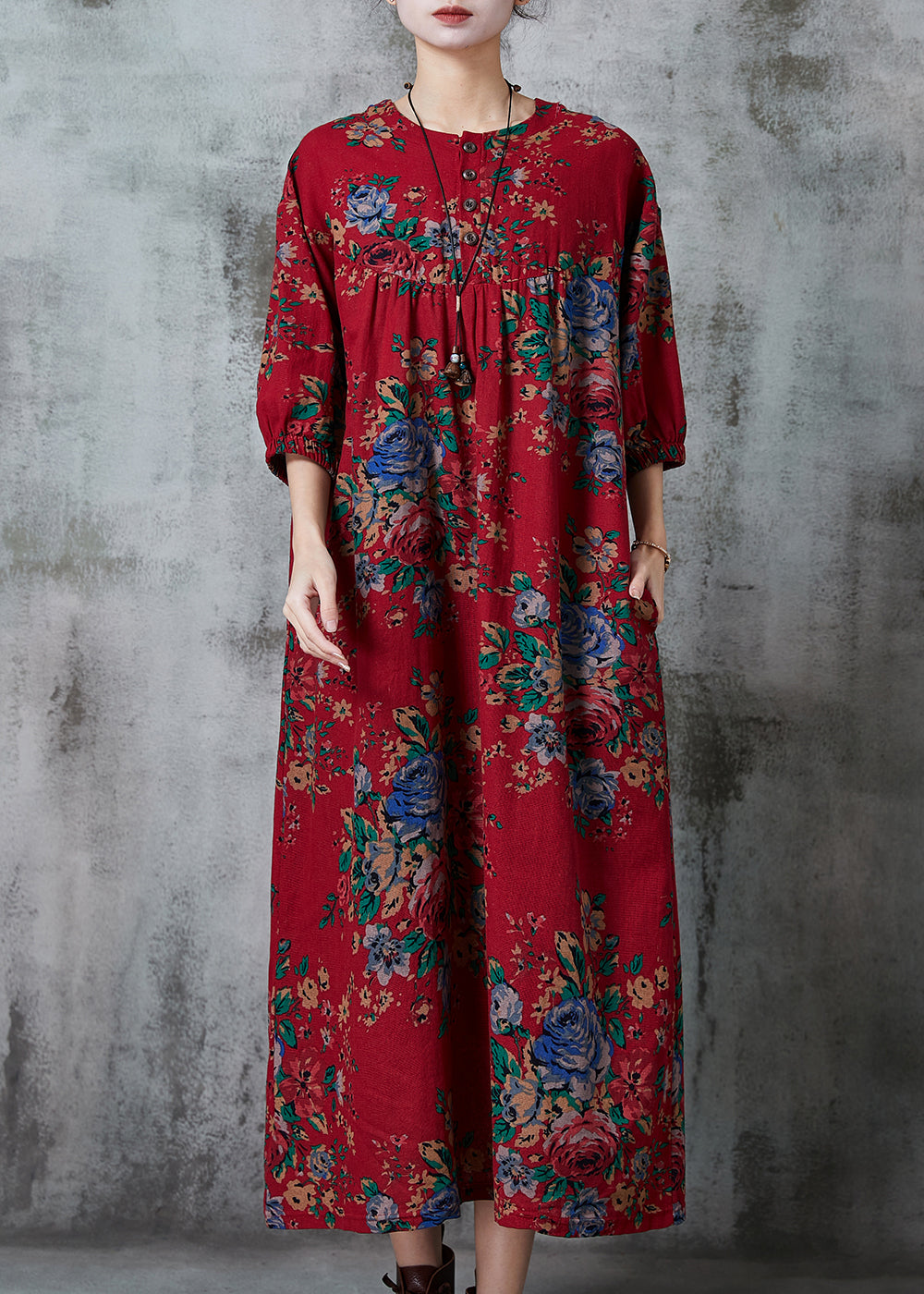 A Vintage Style Dress with Delicate Timeless Details