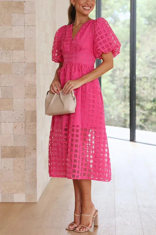A Vintage Style Dress with Delicate Timeless Details