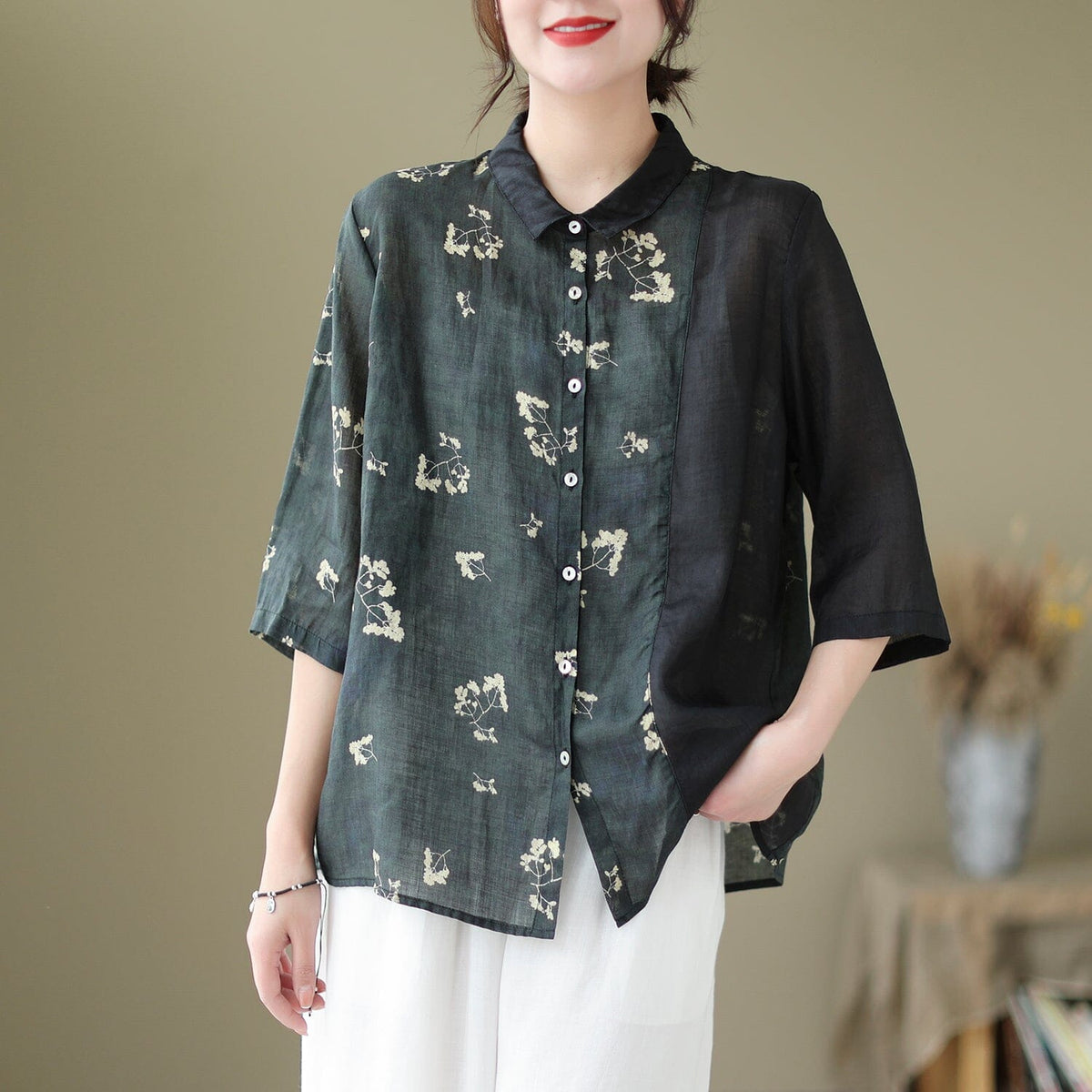 Beautifully Finished Blouse in a Timeless Design