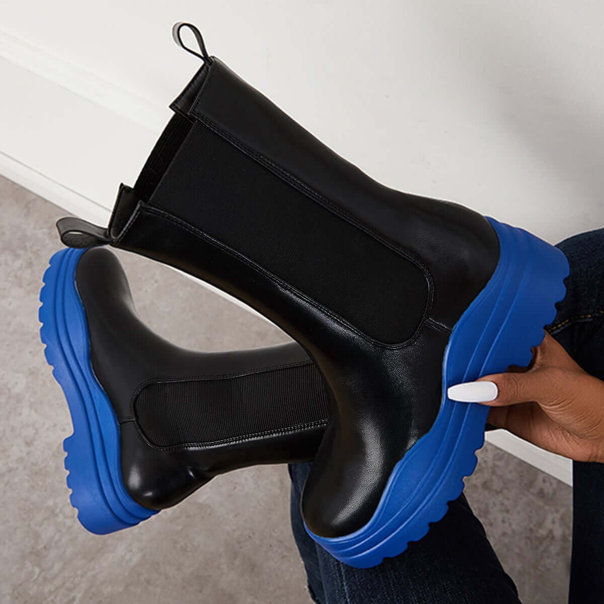 Chic Orthopedic Boots with Unique Design