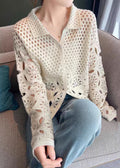 A Vintage Style Cardigan with Delicate Timeless Details