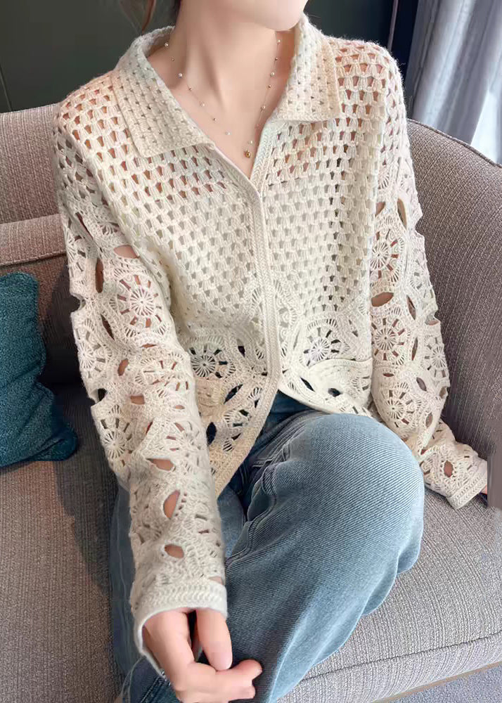 A Vintage Style Cardigan with Delicate Timeless Details