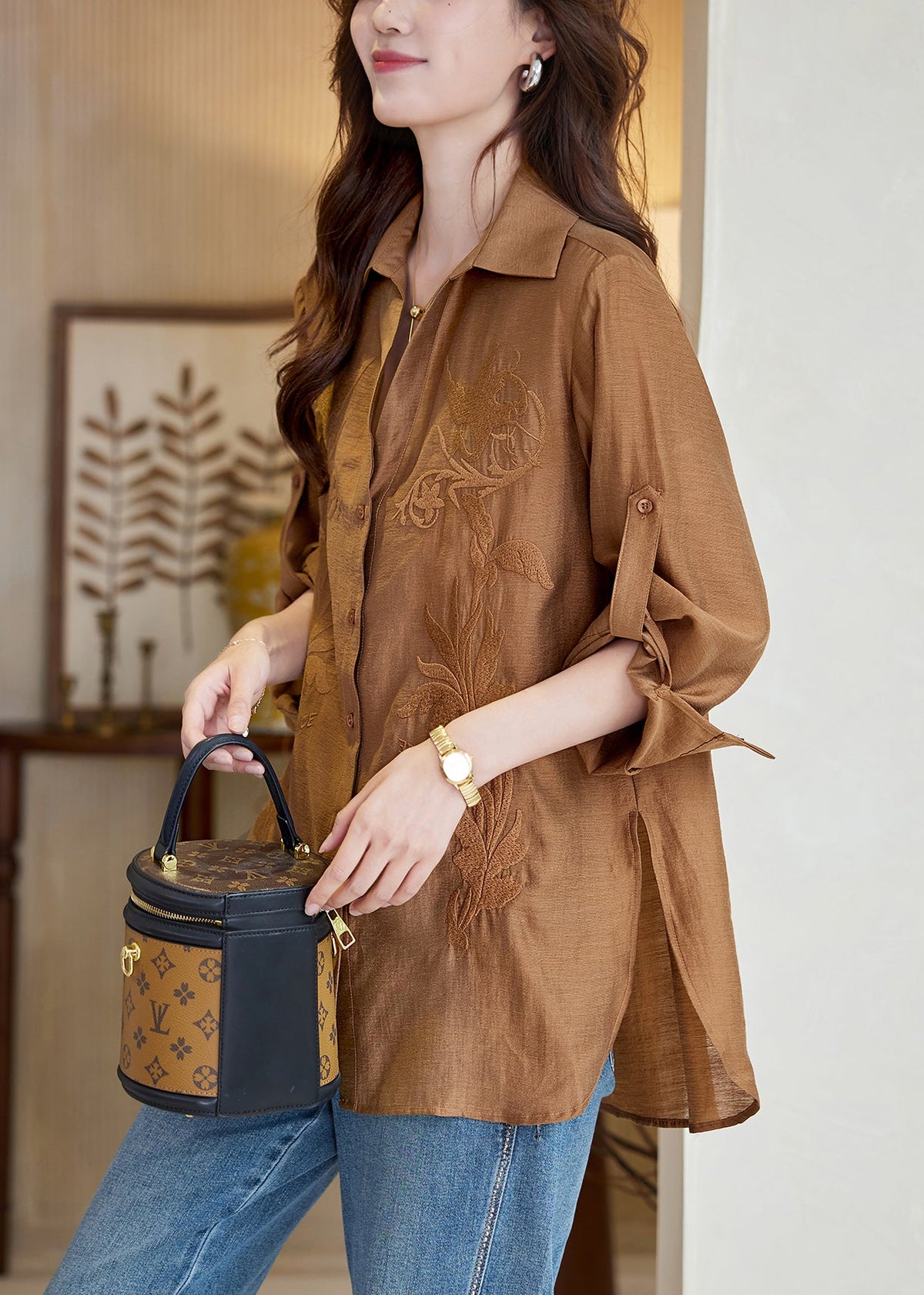 Beautifully Balanced Blouse with Timeless Character
