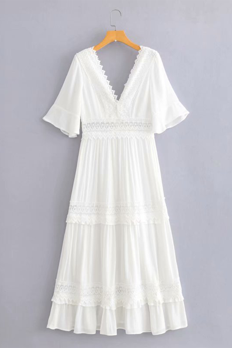 A Vintage Style Dress with Delicate Timeless Details