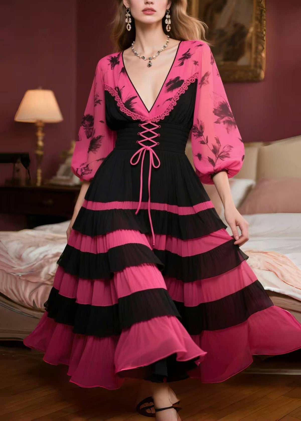 Classic Vintage Dress with a Flattering Fit