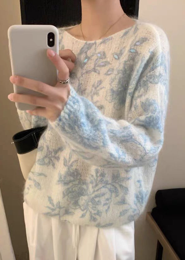 A Vintage Style Sweater with Delicate Timeless Details