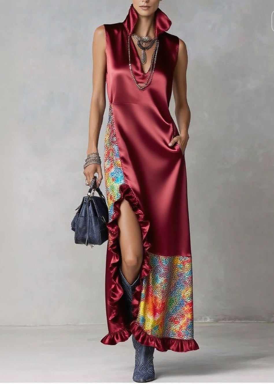 Elegantly Styled Dress for Everyday Wear