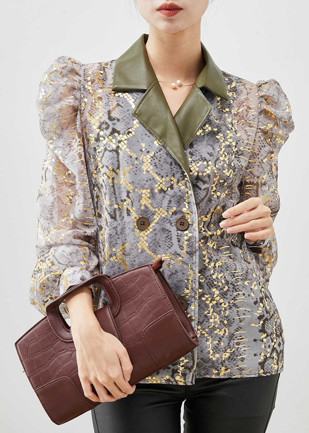 A Vintage Style Shirt with Delicate Timeless Details