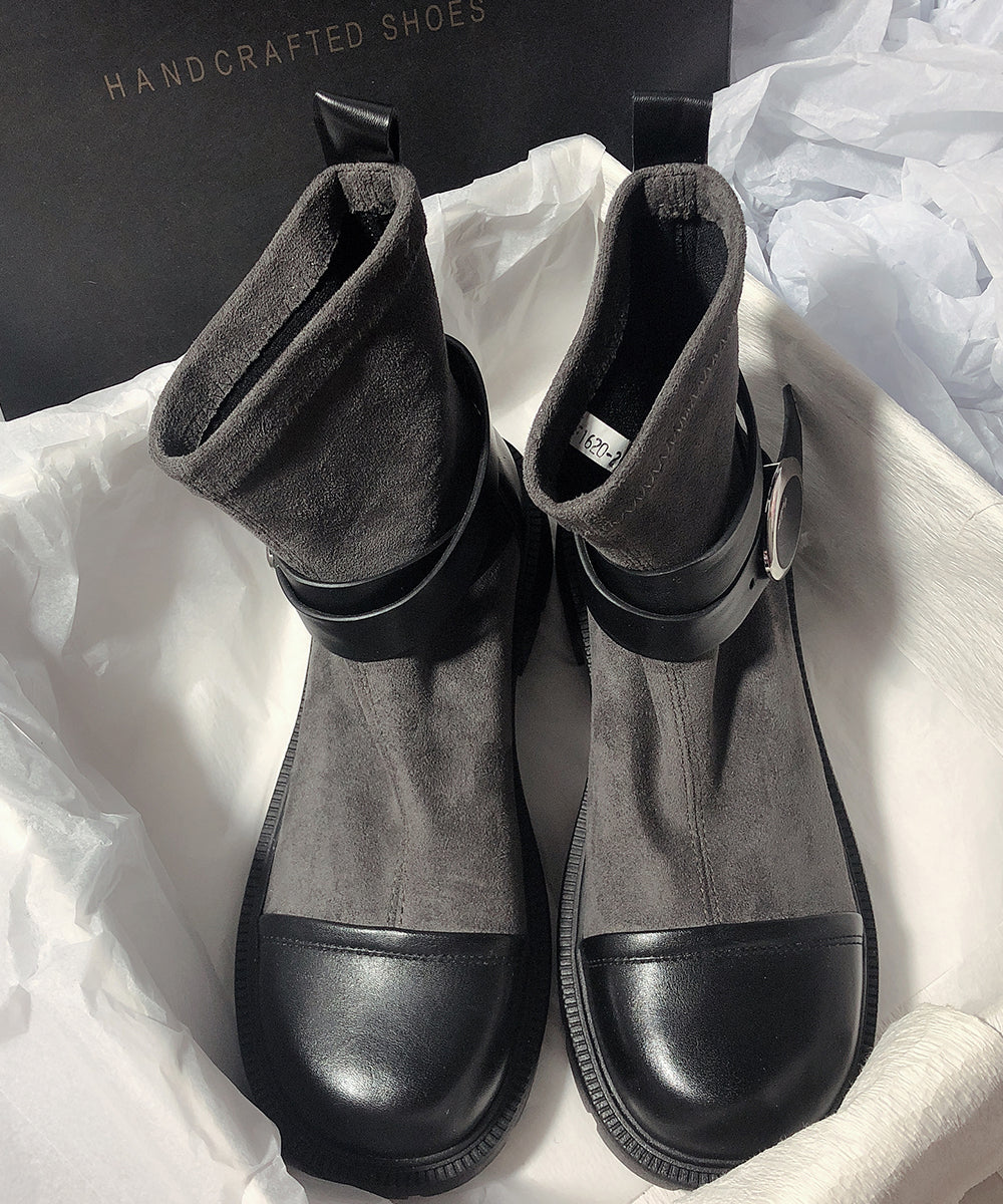 Classic Orthopedic Boots with Timeless Style