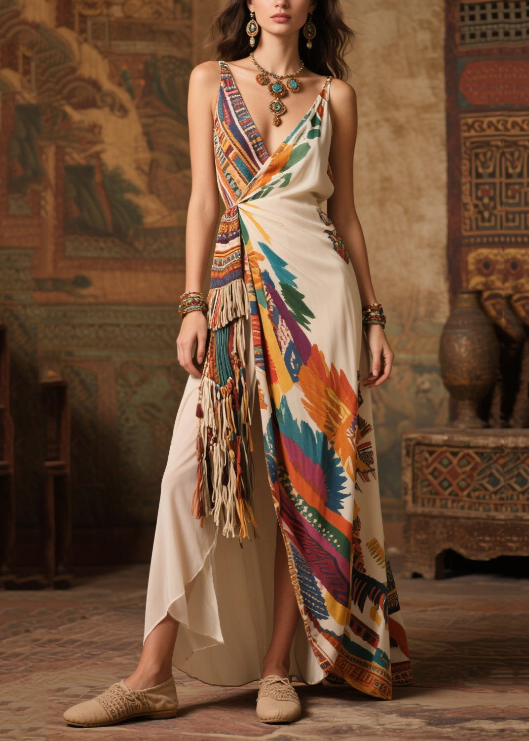 A Vintage Style Dress with Delicate Timeless Details