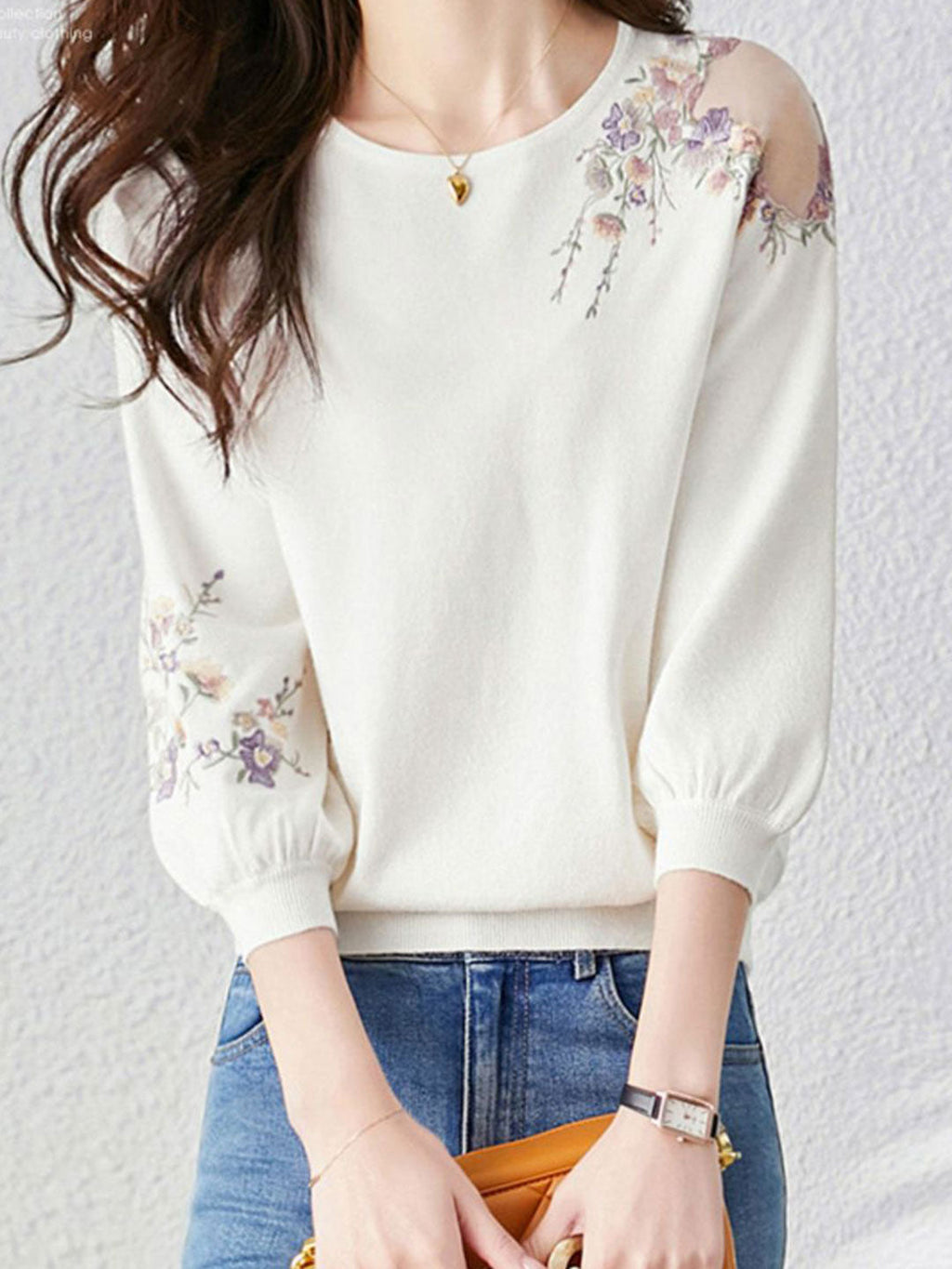 Vintage Inspired Pullover with a Contemporary Edge