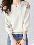 Vintage Inspired Pullover with a Contemporary Edge