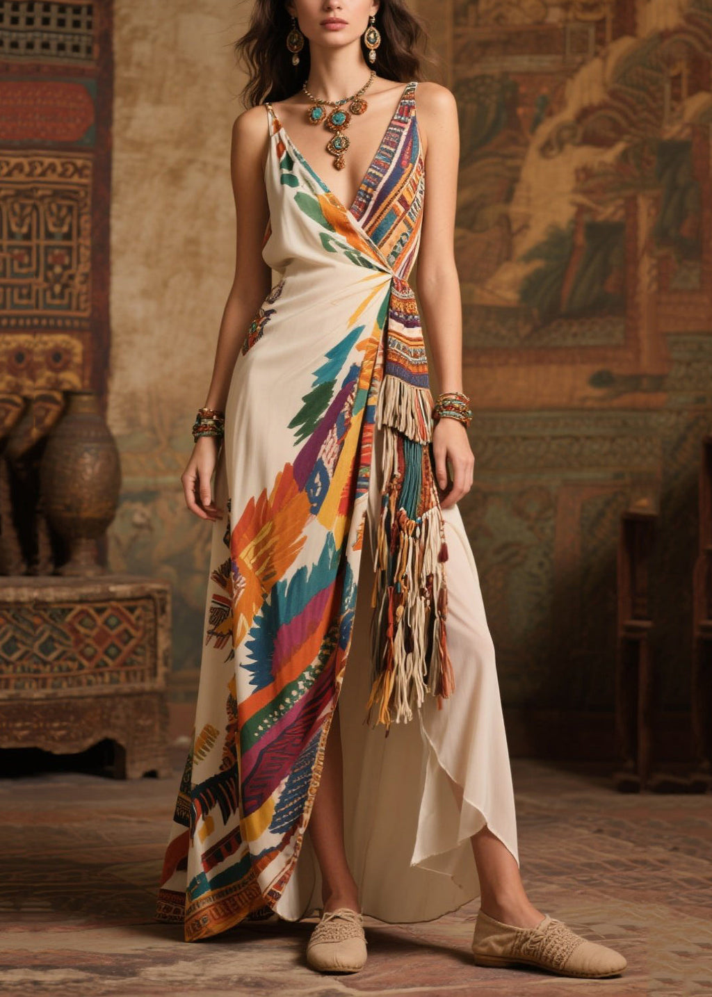 A Vintage Style Dress with Delicate Timeless Details