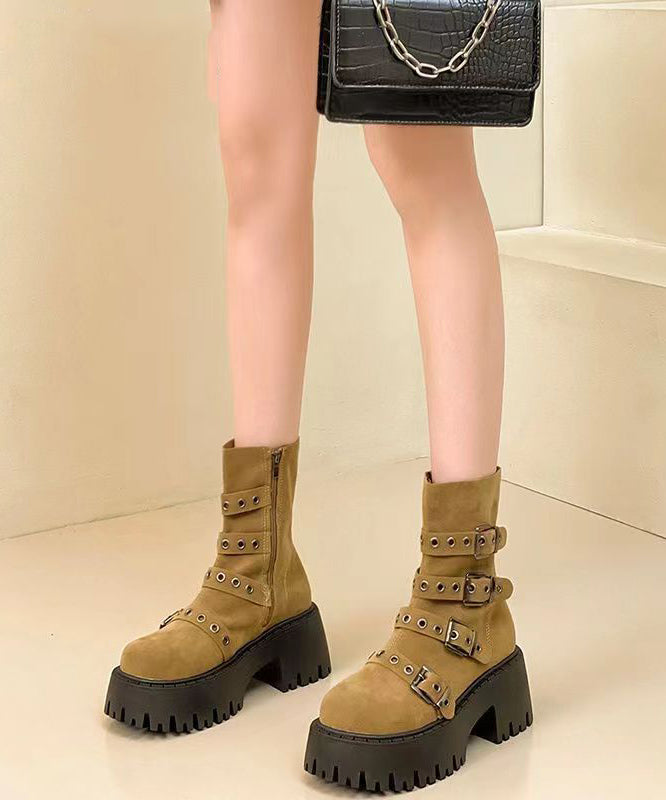 Classic Orthopedic Boots with Timeless Style
