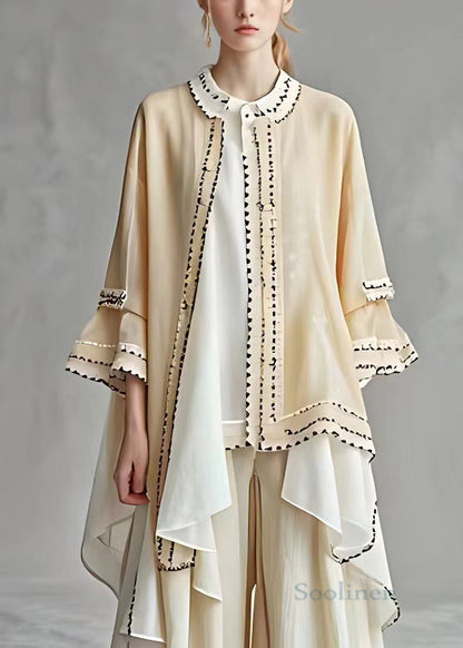A Vintage Style Coat with Delicate Timeless Details