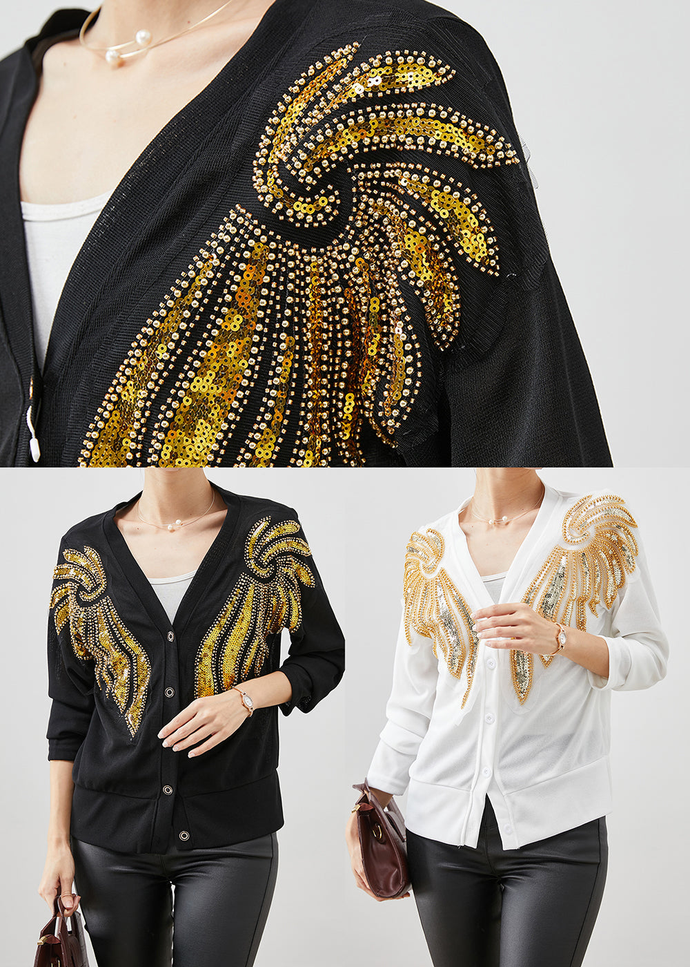 Beautifully Finished Cardigan in a Timeless Design