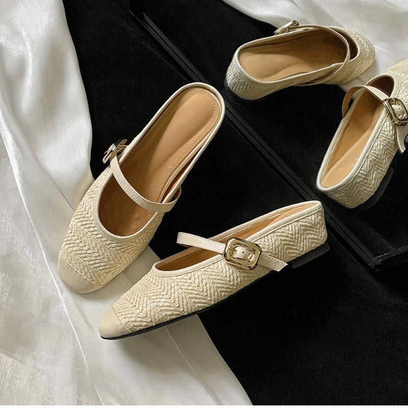 Vintage Inspired Orthopedic Flats