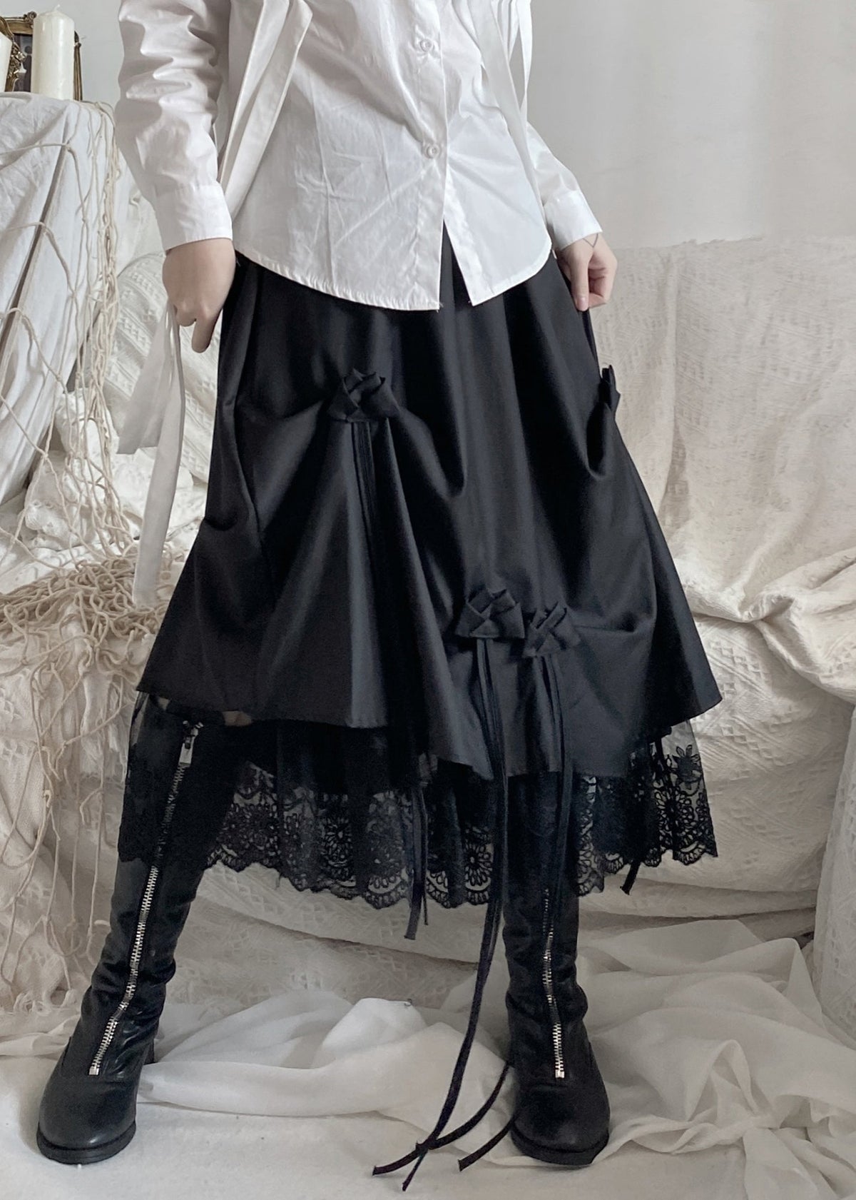 Well Tailored Garment with a Graceful Silhouette