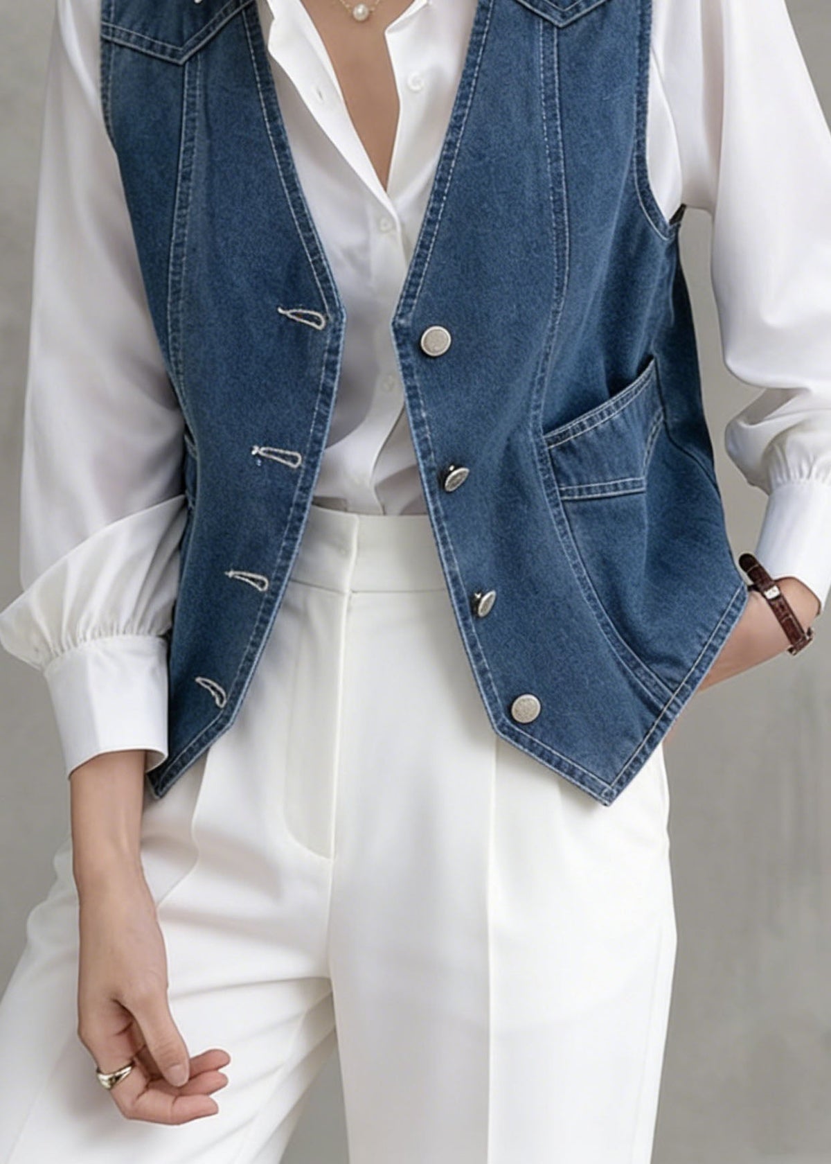 Well Tailored Garment with a Graceful Silhouette