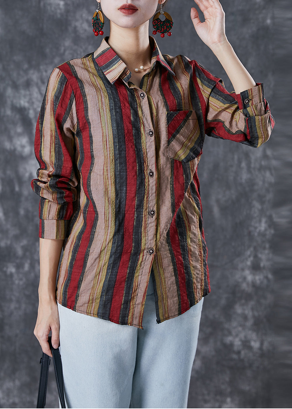 A Vintage Style Shirt with Delicate Timeless Details