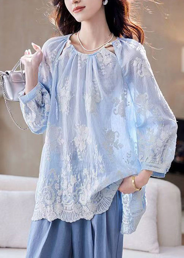 A Vintage Style Blouse with Delicate Timeless Details