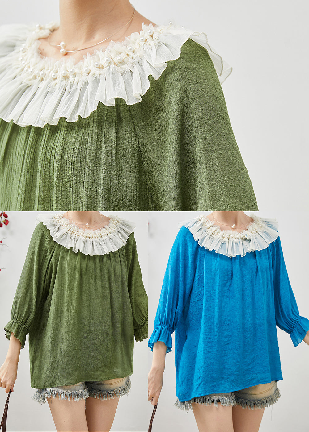 A Vintage Style Shirt with Delicate Timeless Details