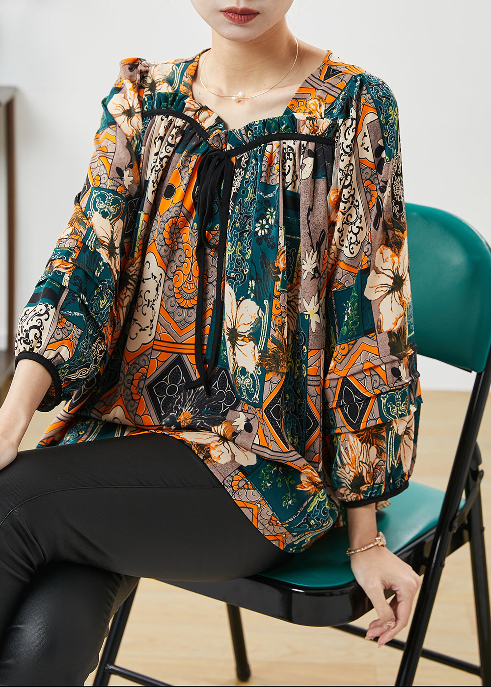 Elegantly Styled Blouse for Everyday Wear