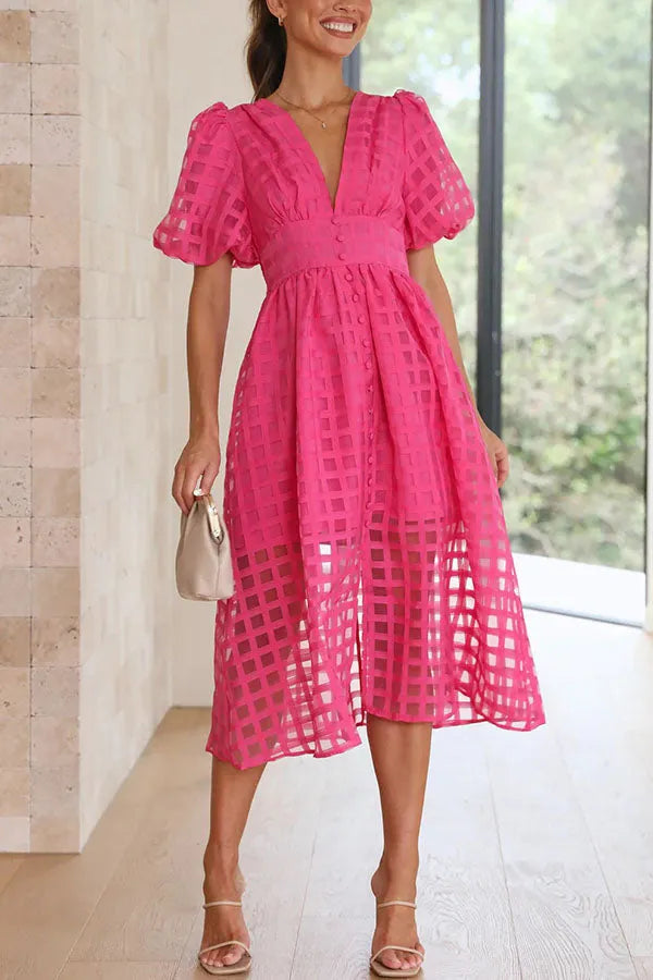 A Vintage Style Dress with Delicate Timeless Details