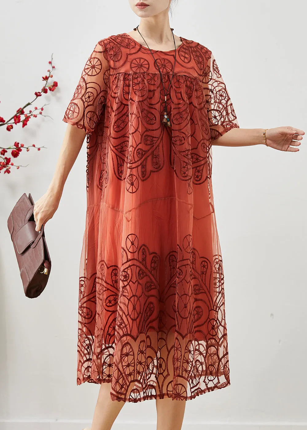 Classic Vintage Dress with a Flattering Fit