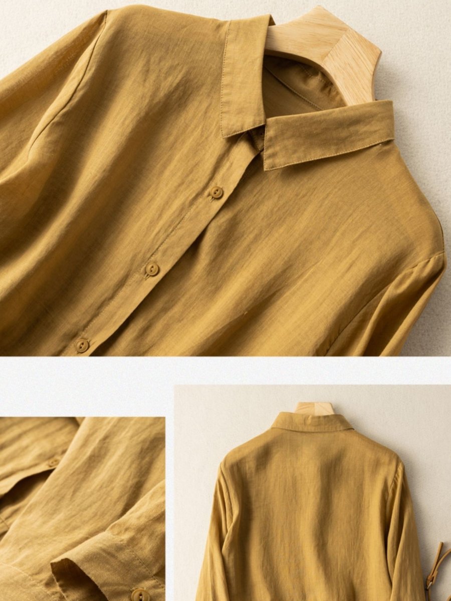 A Vintage Style Shirt with Delicate Timeless Details