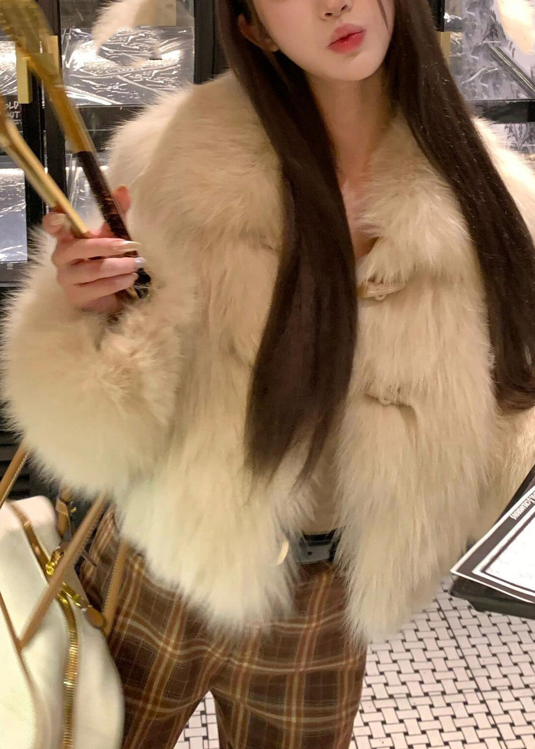 A Vintage Style Coat with Delicate Timeless Details