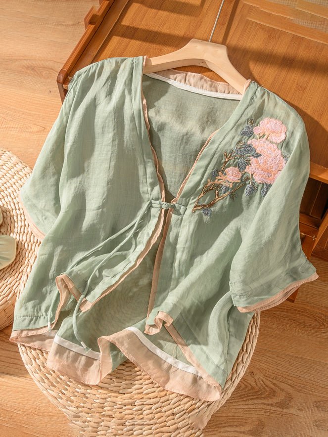 A Vintage Style Cardigan with Delicate Timeless Details