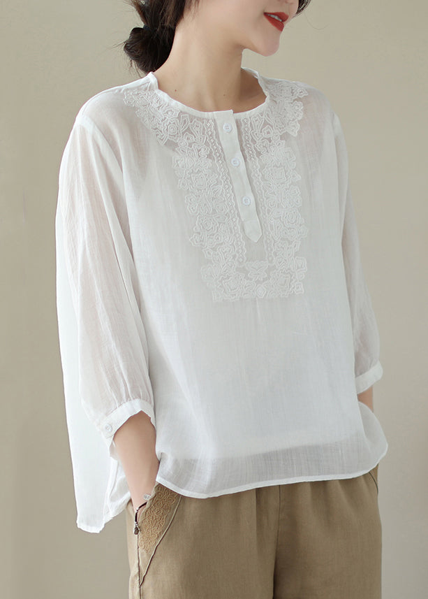 Beautifully Balanced Blouse with Timeless Character