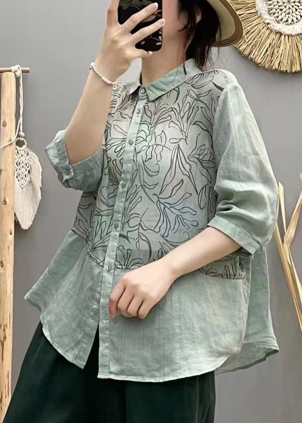 Classic Vintage Top with a Flattering Fit